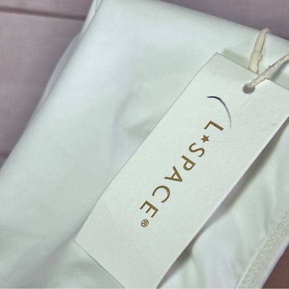 L*Space Mirabella One Piece Swimsuit Halter ZigZag Blue Purple Sz M - Picture 11 of 12